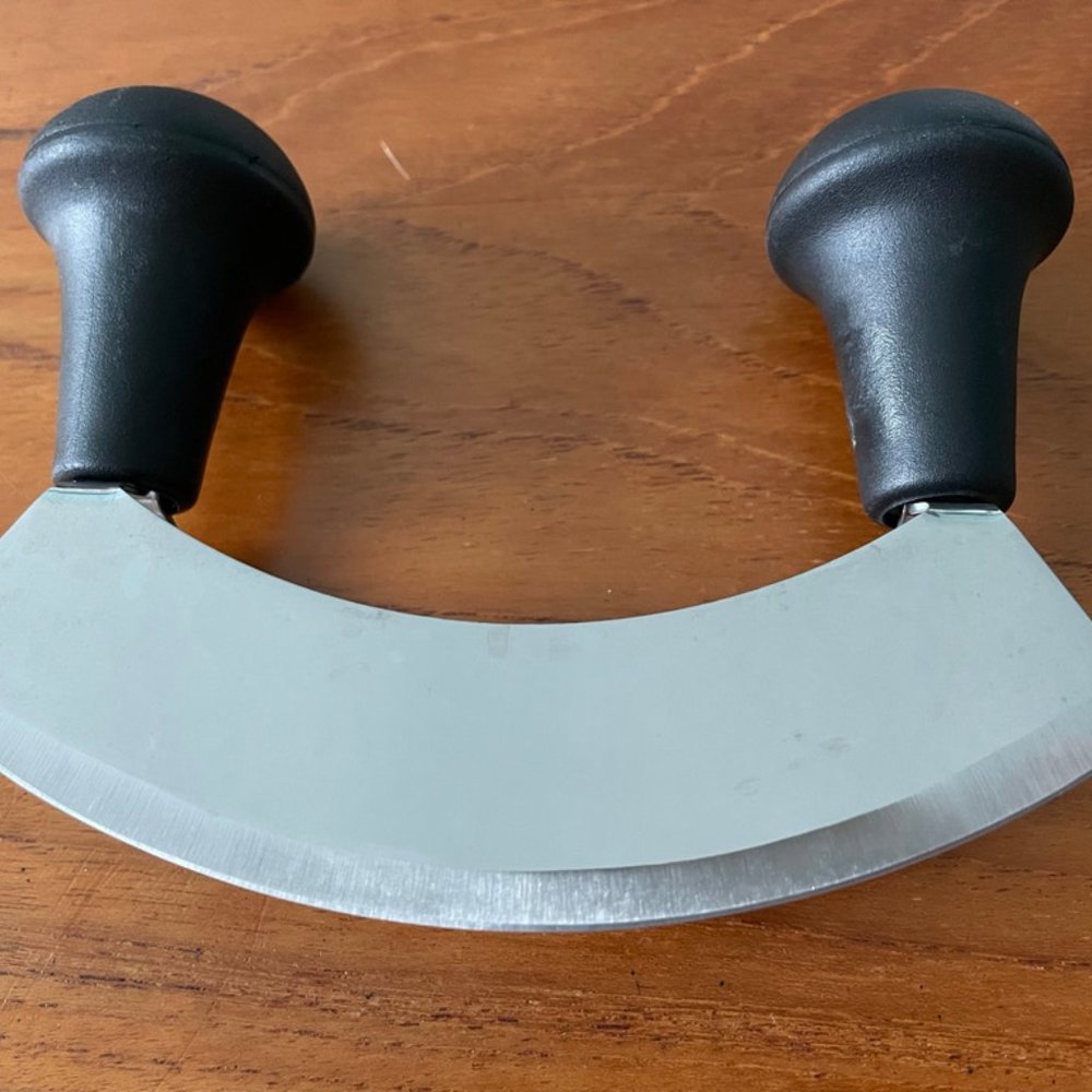 Hoffritz Stainless Steel Mezzaluna